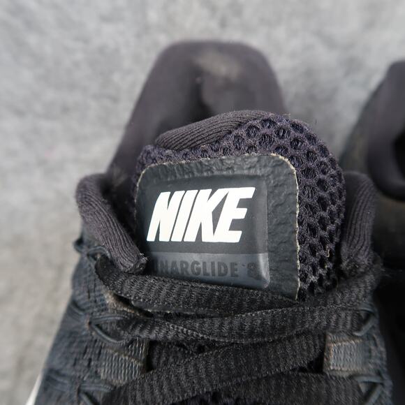 Nike Shoes Womens 7 Athletic Trainer Lunarglide 8 Running Sneaker Workout Black - Picture 4 of 12